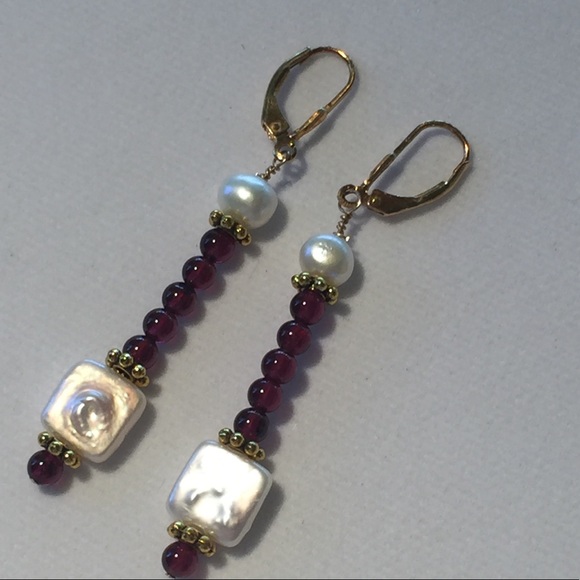 Grace and Viola Earrings - Picture 2 of 4